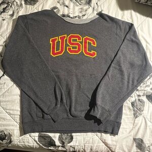 USC cutoff sweatshirt